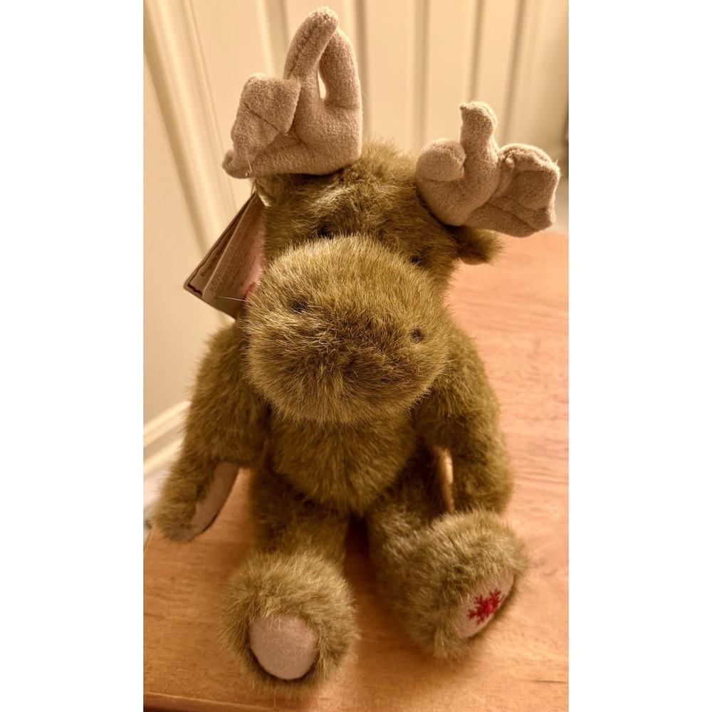 Boyds Bears Collection Spruce McMoose Holiday Plush‎ Bear Jointed 2004 Retired